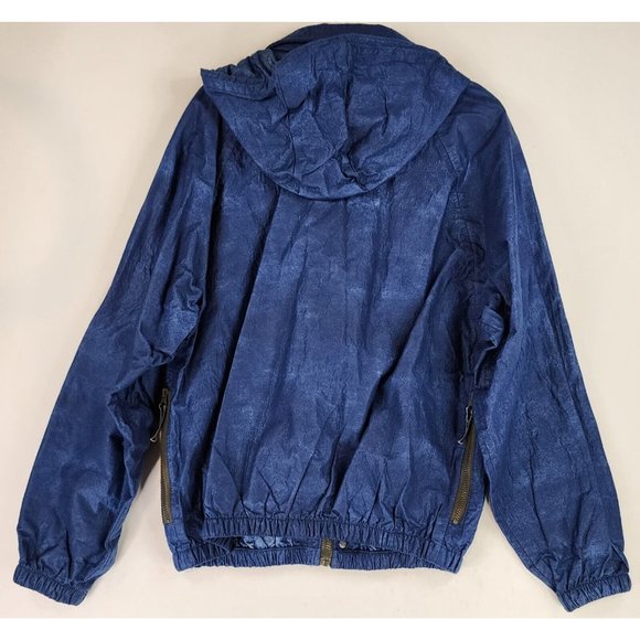 Frogg Togg Jacket Mens Large Blue Casual Lightweight Hooded Outerwear Rain Coat - Picture 2 of 11